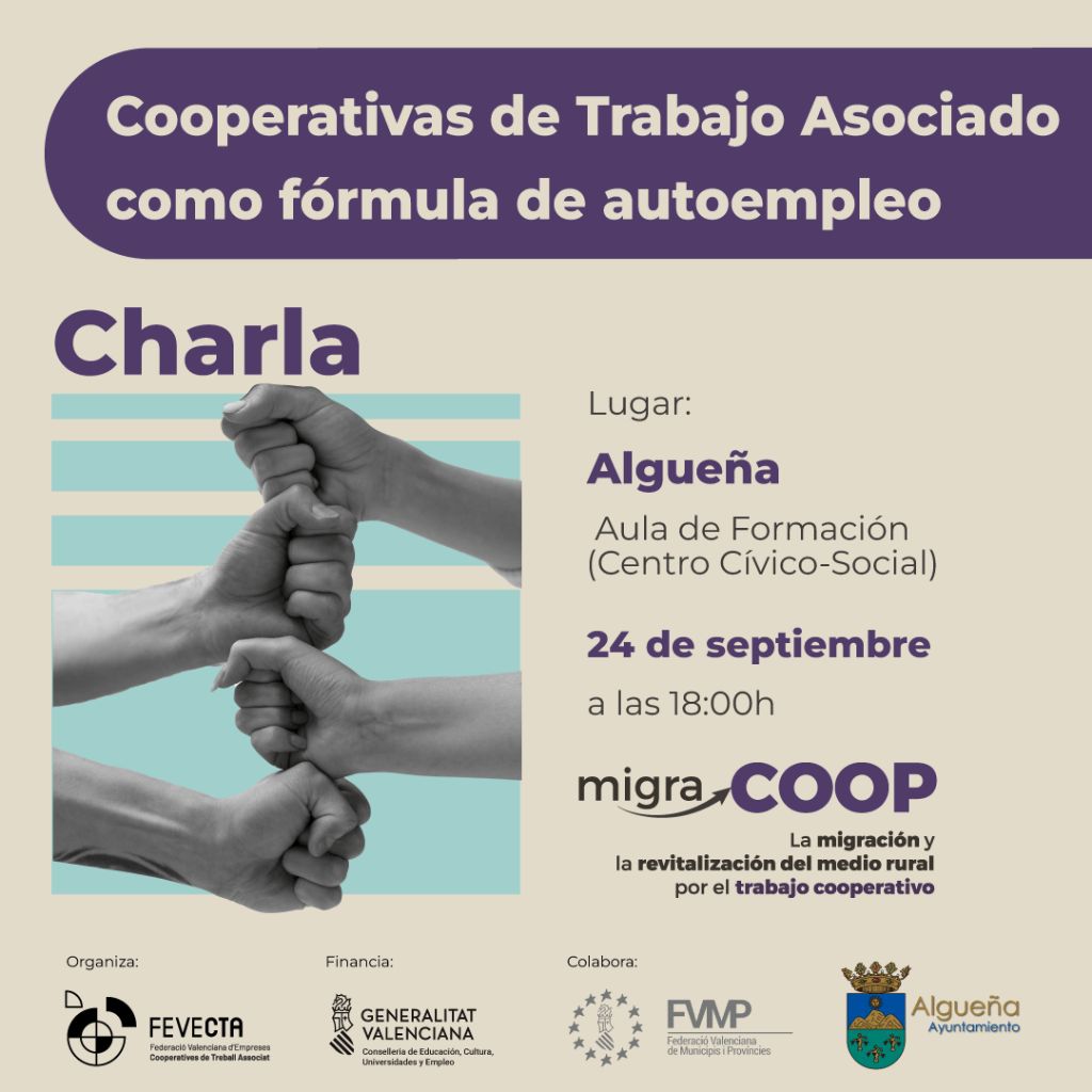 CHARLA SOBRE COOPERATIVISMO EN ALGUEÑA